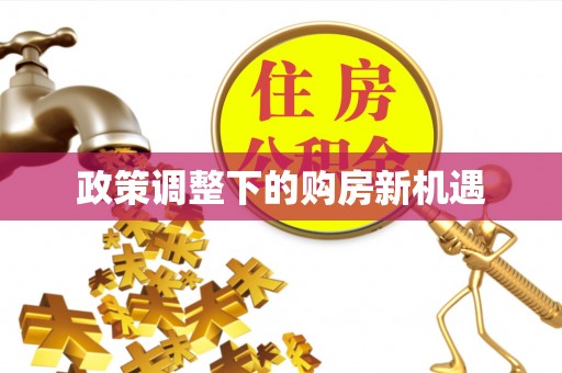 遵化政策调整下的购房新机遇