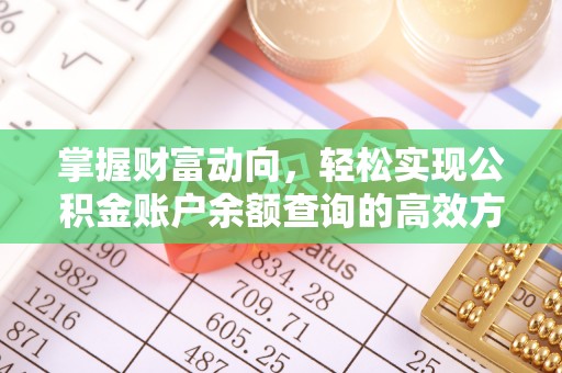 遵化掌握财富动向，轻松实现公积金账户余额查询的高效方式
