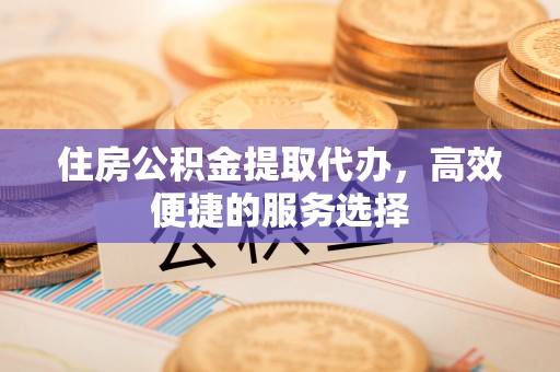遵化住房公积金提取代办，高效便捷的服务选择