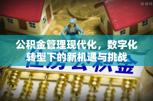 遵化公积金管理现代化，数字化转型下的新机遇与挑战
